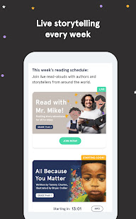 Storyvoice: live storytelling for kids everywhere 10.0.2 APK screenshots 1
