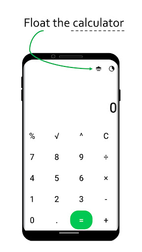 Floating Calculator