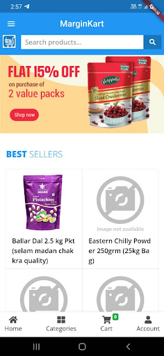 Android application MarginKart B2B - Super Markets screenshort