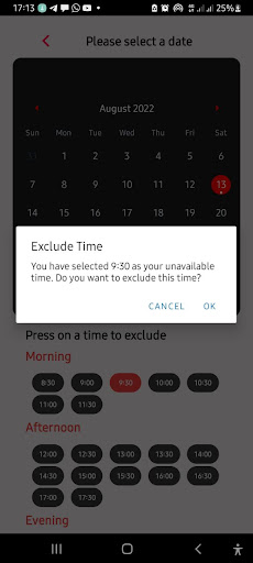 Studio 37 Admin Screen 3