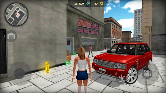 Car Simulator Rover City Drive