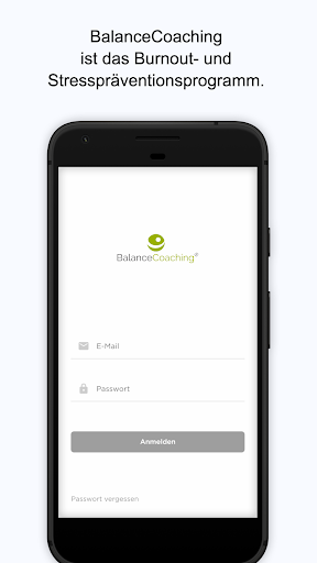 Android application BalanceCoaching screenshort