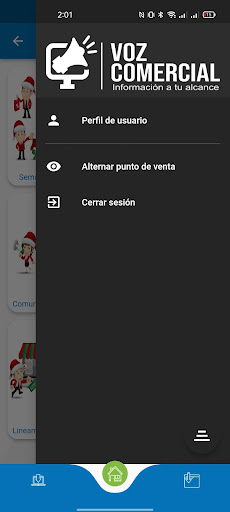 App Voz Comercial Screen 3
