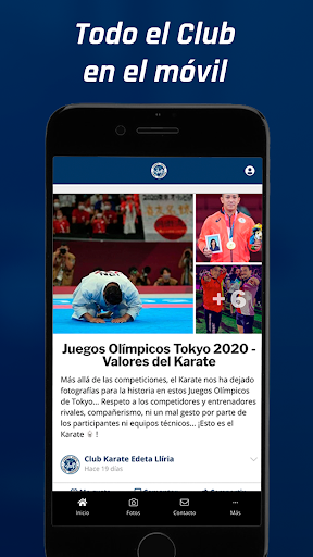 Android application Club Kárate Edeta Llíria screenshort