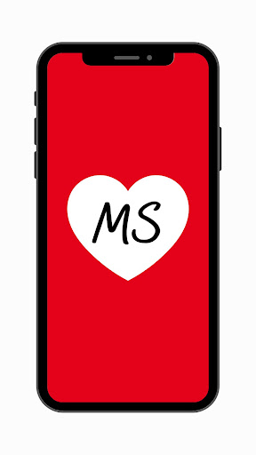 M + S Letters Love Wallpapers Screen 2