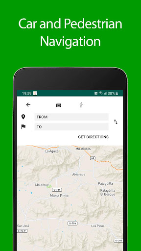 Santiago Offline Map and Trave Screen 2