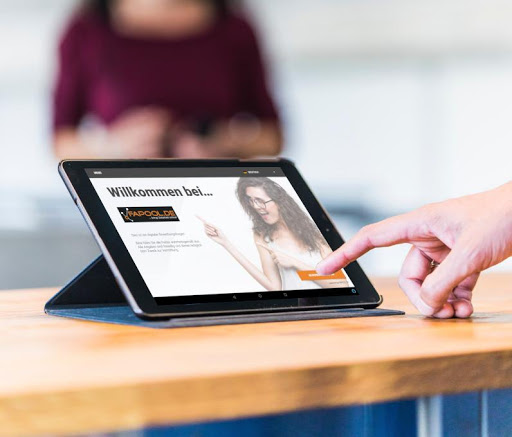 Digitaler Bewerbungsbogen für Screen 3