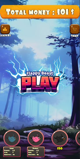 Android application Flappy Beast screenshort