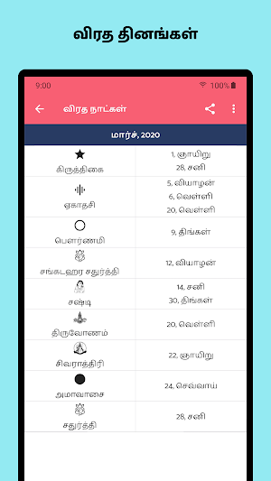 Tamil Calendar 2021 screenshot 5