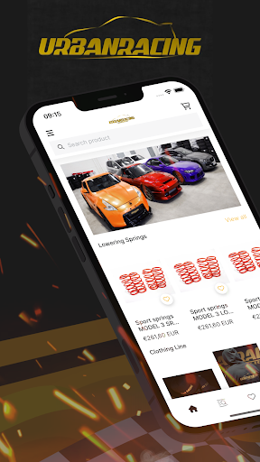 Android application Urban Racing screenshort