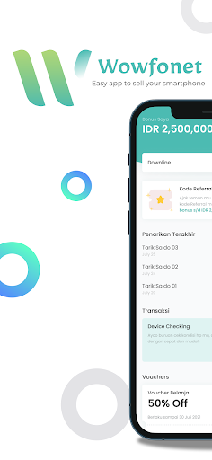 Android application Wowfonet - Jual Beli HP Bekas screenshort