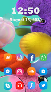 Captura 2 Samsung A51 Launcher android
