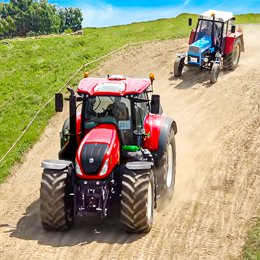 Tractor Racing Tractor Trolley