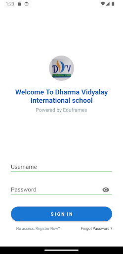 Android application Dharma Vidyalay screenshort