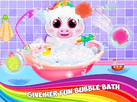 Cute Baby Unicorn Nanny House