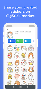 Screenshot 3 SigStick Sticker Maker android