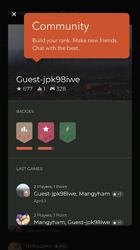 Android application Backgammon PlayDrift screenshort