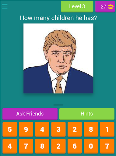 Quiz Donald Trump