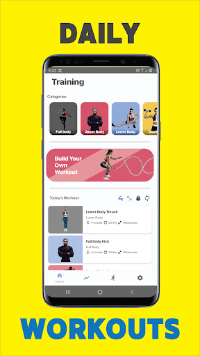 Android application Hiit Motion screenshort