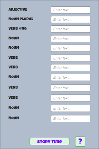 Party Libs Screen 2