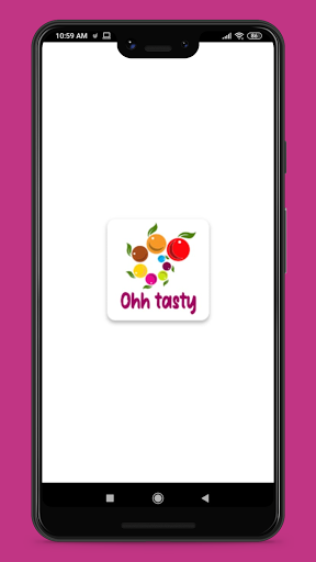 Android application Ohh Tasty screenshort