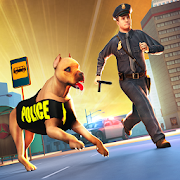 City Police Dog Chase Crime Simulator  Icon