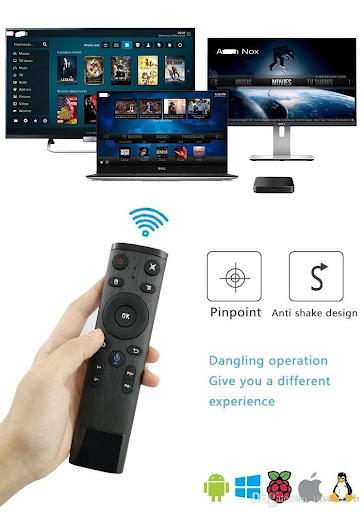 TV remote with Voice Control Screen 2