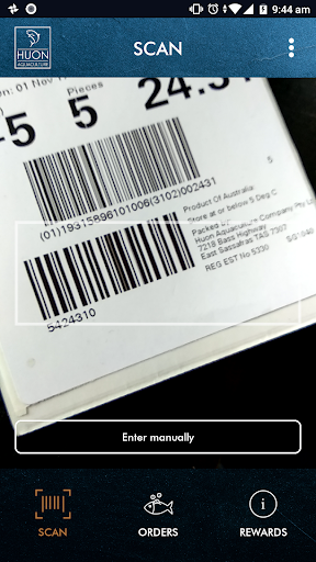 Android application Fresher Rewards screenshort