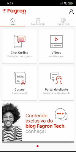 Android application Fagron Tech screenshort