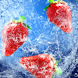 Strawberry Live Wallpaper icon