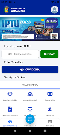 Araguari Cidade Online Screen 2