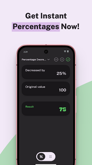 Percento Percentage Calculator screenshot 3