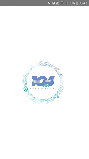 Android application Rádio 104 FM screenshort