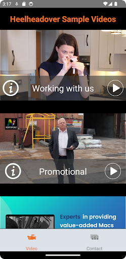 Android application Heelheadover Productions screenshort