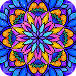 Cover Image of Herunterladen Mandala Flower:Color Master by Number Paint Book 1.0.2 APK