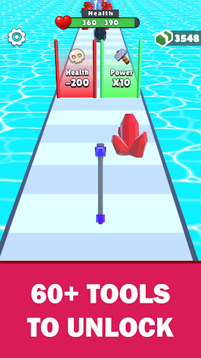 Android application Mine Block Runner screenshort