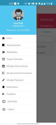 Android application Agam Edu screenshort