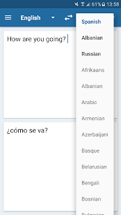 Übersetzer für alle Sprachen Screenshot