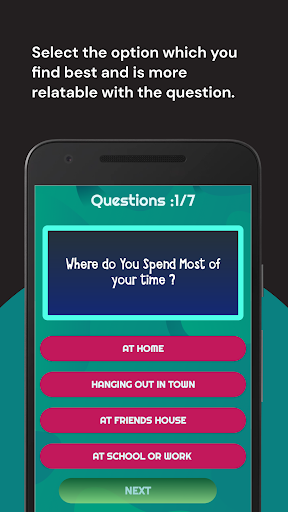 TrueMe - Personality Finder Screen 3