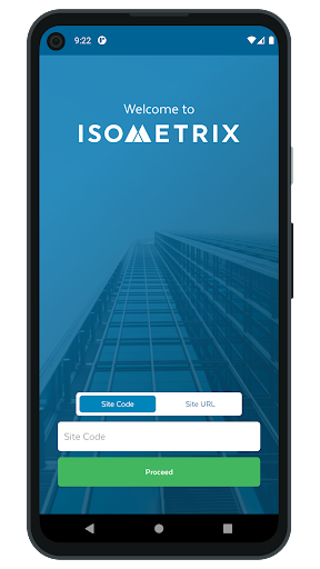 Android application IsoMetrix screenshort