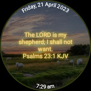 My Shepherd Bible Watch Face