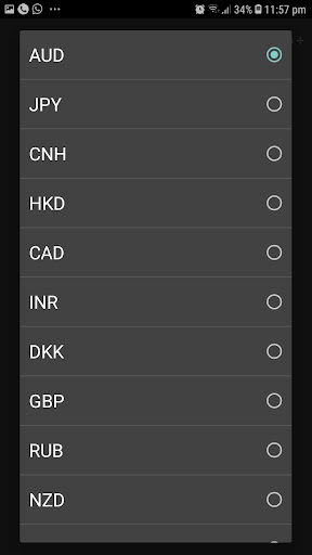 Easy Currency Converter Screen 3
