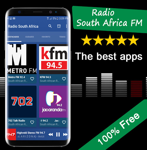 Android application Radio South Africa screenshort