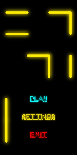 Neon Maze Memorize the Path