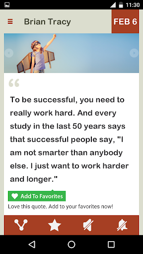 Brian Tracy Daily (Unofficial) Screen 2