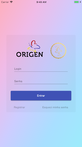 Android application Clinica Origen screenshort