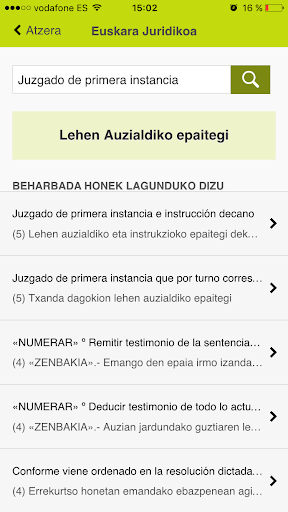 Auzia Euskaraz (epaiBi) Screen 2