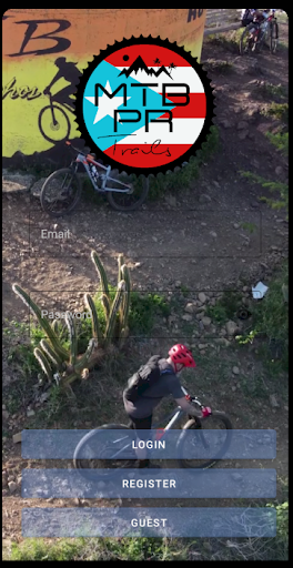 Android application MTB Trails screenshort