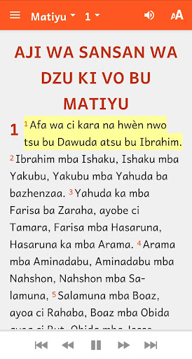 Jukun Bible Screen 3