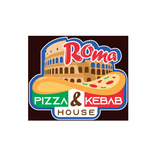 Roma pizza & kebab House logo